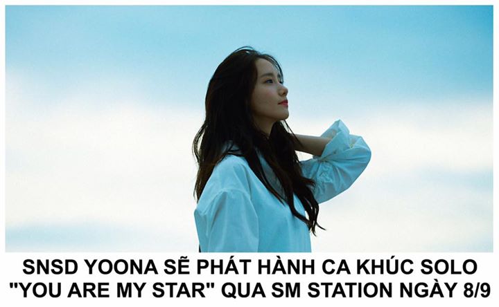 SM Entertainment tiết lộ "You Are My Star" sẽ c&oacute; cả 2 phi&ecirc;n bản tiếng H&agrave;n v&agrave; Trung. Đ&acirc;y l&agrave; ca kh&uacute;c solo thứ 2 của Yoona sau "Deoksugung Stonewall Walkaway" feat. 10cm, cũng ph&aacute;t h&agrave;nh qua SM Station v&agrave;o th&aacute;ng 3/2016.