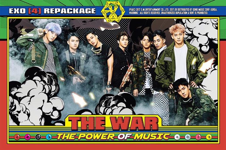 EXO ra bức ảnh teaser cuối cùng trước khi phát hành album mới ”THE WAR: The Power of Music” lúc 16h chiều nay. 3 ca khúc mới trong phiên bản repackage là ”Power” (chủ đề), “Sweet Lies” và “Boomerang”.