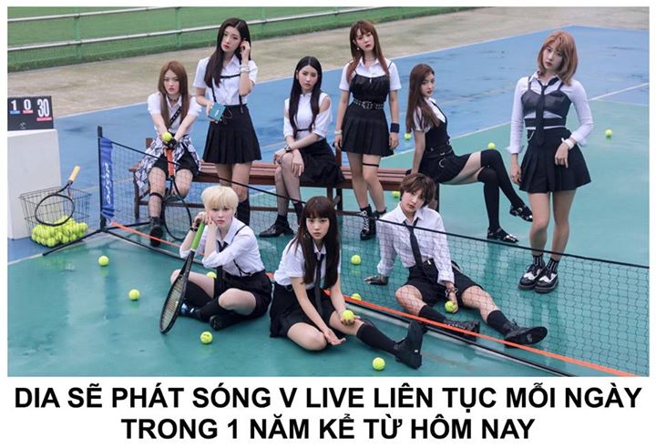 Bắt đầu từ h&ocirc;m nay, 9 c&ocirc; g&aacute;i của MBK sẽ thực hiện chương tr&igrave;nh "Daily DIA" l&uacute;c 20h KST h&agrave;ng ng&agrave;y tr&ecirc;n V Live trong v&ograve;ng 1 năm. Khi nh&oacute;m c&oacute; lịch tr&igrave;nh quốc tế hoặc c&aacute;c t&igrave;nh huống kh&ocirc;ng thể tr&aacute;nh khỏi, họ sẽ ph&aacute;t c&aacute;c cảnh quay đ&atilde; được ghi h&igrave;nh từ trước thay