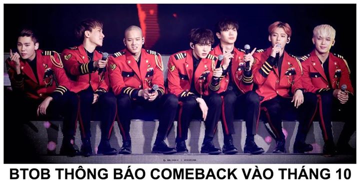 CUBE xác nhận BTOB chuẩn bị trở lại vào giữa tháng 10 nhưng chưa quyết định xong ca khúc chủ đề như thông tin trước đó báo chí đăng tải là ballad. Đầu năm nay nhóm vừa đem tới cho khán giả ca khúc nhạc dance "MOVIE", sau đó ra mắt dự án solo cho từng thàn