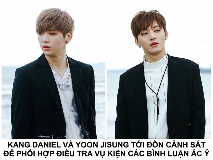 Vào đầu tháng 7, Kang Daniel và Yoon Ji Sung đã đệ đơn kiện chống lại những cư dân mạng đăng bình luận quấy rối tình dục và xúc phạm thanh danh. Cuối tháng 8 vừa qua, 2 thành viên WANNA ONE đã tới Sở cảnh sát Yongsan, Seoul để hợp tác điều tra. MMO Ent. c