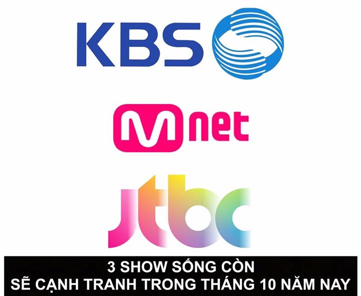 1. Mnet sẽ là nhà đài phát sóng đầu tiên vào ngày 17/10 với show debut các nam trainee của JYP Entertainment. Trước đây Mnet và JYP từng cộng tác sản xuất "SIXTEEN", show tuyển chọn thành viên cho TWICE. 