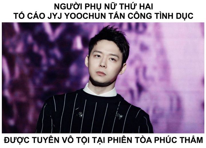 Ngày 21/9, Tòa án Tối cao Seoul đã tiến hành xét xử phúc thẩm vụ án của cô Song, với cáo buộc vu khống nam ca sĩ Park Yoochun xâm hại tình dục. Theo đó, Tòa án đã tuyên cô Song trắng án sau khi bồi thẩm đoàn bỏ phiếu.  