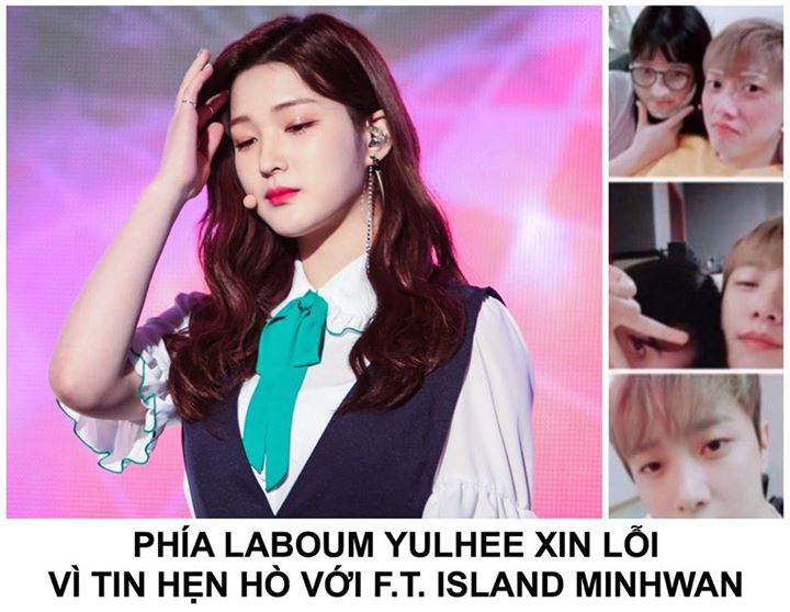 Từ b&agrave;i đăng bị lộ tr&ecirc;n SNS của Yulhee, FNC l&ecirc;n tiếng x&aacute;c nhận v&agrave; Global H Media cũng đưa ra th&ocirc;ng b&aacute;o ch&iacute;nh thức: &ldquo;Sau khi kiểm tra, ch&uacute;ng t&ocirc;i x&aacute;c nhận cả hai đang hẹn h&ograve;. Ch&uacute;ng t&ocirc;i xin lỗi v&igrave; đ&atilde; khiến mọi người lo lắng bởi tin tức đột ngột n&agrave;y. Ng&agrave;y mai 