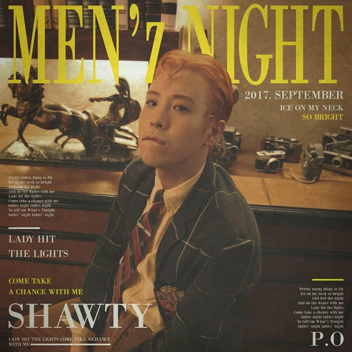 BLOCK B P.O thông báo debut solo sau 6 năm hoạt động với single đầu tay “MEN’z NIGHT” feat. Chancellor phát hành ngày 27/9. 