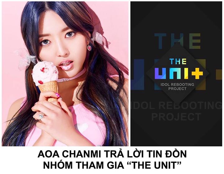 Fan bình luận trên Instagram: “Khi nghe tin AOA sẽ xuất hiện trên The Unit, em thực sự không muốn chị tới đó chút nào. Nhưng cho dù chị quyết định ra sao thì em vẫn ở bên ủng hộ chị.” 