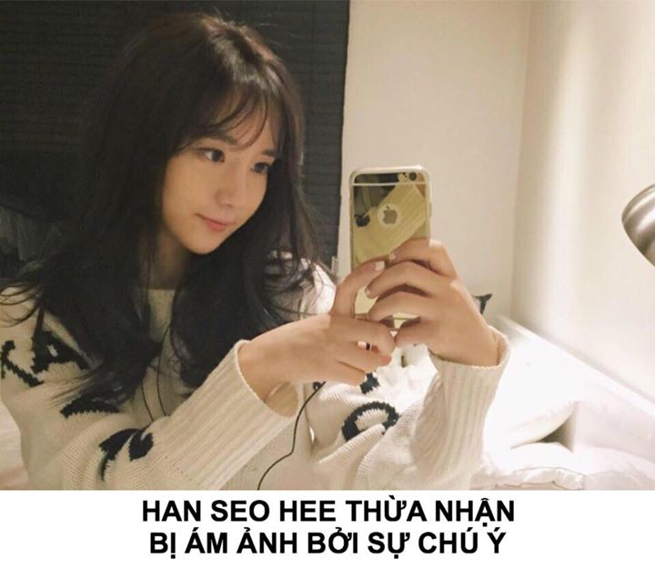 Khi đang live tr&ecirc;n Instagram ng&agrave;y h&ocirc;m qua, Han Seo Hee thừa nhận: "M&igrave;nh nghĩ dạo n&agrave;y m&igrave;nh mắc bệnh ng&ocirc;i sao mất rồi. Mỗi khi đến cửa h&agrave;ng tiện lợi trước nh&agrave;, m&igrave;nh cứ đeo khẩu trang ph&ograve;ng khi c&oacute; người nhận ra. M&igrave;nh đ&uacute;ng l&agrave; đứa h&aacute;m fame m&agrave;. C&agrave;ng được ch&uacute; &yacute; 