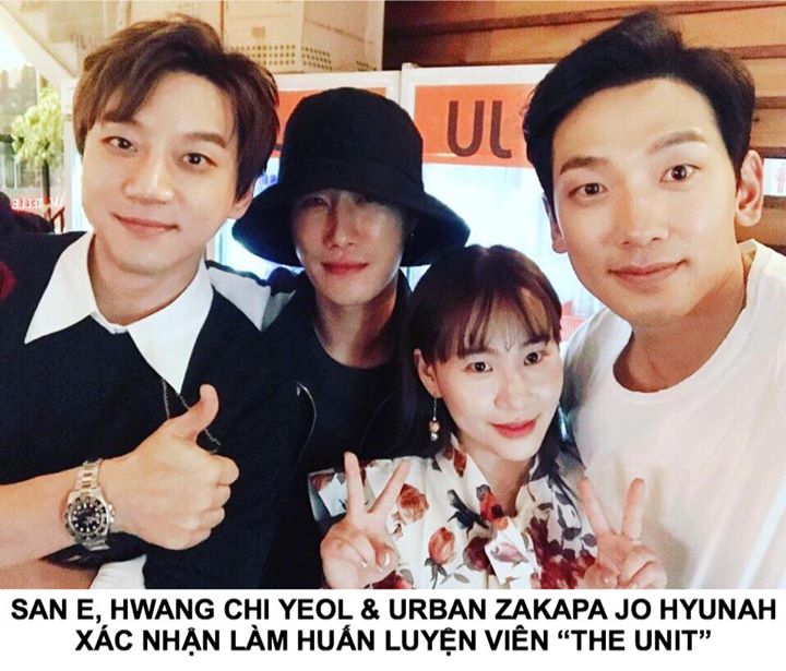 Cùng với Rain là MC / huấn luyện viên, Hwang Chi Yeol và Jo Hyun Ah sẽ hướng dẫn mảng thanh nhạc, còn San E cố vấn mảng rap. Dù đặt ra mục tiêu chiêu mộ 500 idol, nhưng chỉ có gần 200 người nộp hồ sơ thi “The Unit”. Sau 3 ngày thử giọng, số lượng được loạ