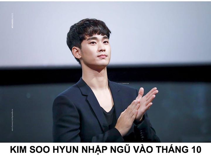 KeyEast thông báo Kim Soo Hyun sẽ thực hiện nghĩa vụ tại ngũ vào ngày 23/10. Nam diễn viên sẽ trải qua 5 tuần tập huấn trước khi được phân đơn vị chính thức. Kim Soo Hyun quyết định nhập ngũ lặng lẽ nên không tổ chức họp báo cũng như bất kỳ sự kiện chia t