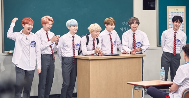 Các thành viên BTS chia sẻ những biệt danh thú vị trong lần đầu xuất hiện trên 'Knowing Brothers'