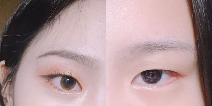 Pann: Khác biệt kinh khủng  trước và sau khi tớ make up mắt  