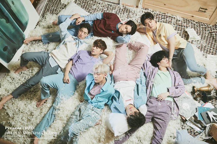 Bộ ảnh concept của GOT7 cho full album phòng thu thứ 3 <PRESENT : YOU> phát hành ngày 17/09