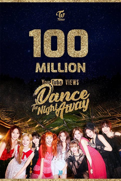 TWICE đón MV thứ 9 cán mốc 100 triệu views với “Dance The Night Away” ✧ youtu.be/Fm5iP0S1z9w