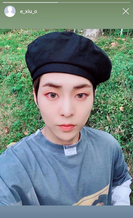 EXO Xiumin vừa mở tài khoản Instagram mới e_xiu_o