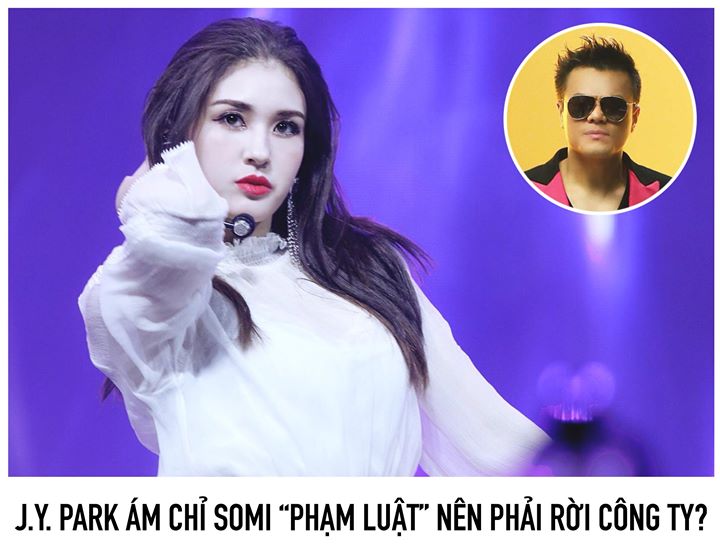 Chỉ 1 ngày trước khi có tin Somi gia nhập The Black Label, J.Y. Park đã lên Instagram viết tâm thư giãi bày về nguyên lý hoạt động, tương lai và thành tựu của JYP Entertainment cùng thông báo sắp lên chức bố. Trong đó đặc biệt có đoạn khiến cư dân mạng ch