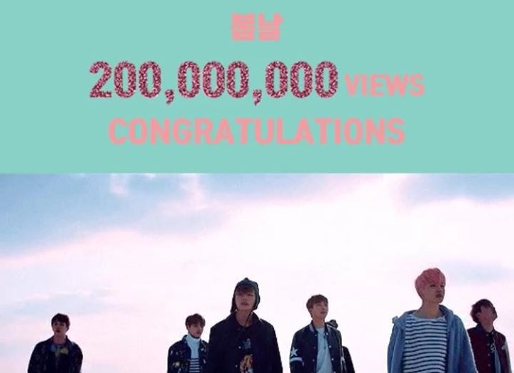 “Spring Day” là thành viên thứ 10 gia nhập đội hình 200 triệu views của BTS ▶ youtu.be/xEeFrLSkMm8