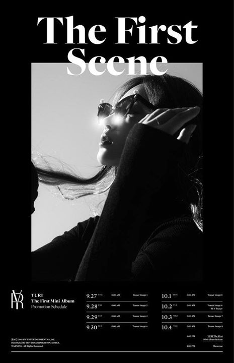 SNSD Yuri sexy trong teaser nhá hàng cho mini album đầu tay “The First Scene” phát hành vào ngày 04/10