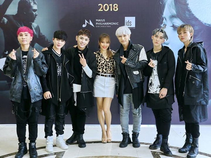 Zero9 và diva Hàn Quốc Sohyang tại họp báo trước thềm concert ở Nhà Hát Lớn Hà Nội cuối tuần này 