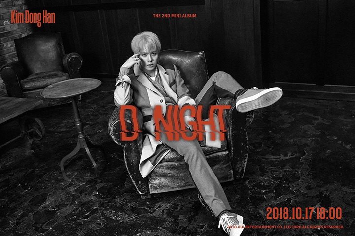 Cựu thành viên JBJ Kim Dong Han sẽ comeback solo với mini album thứ hai “#DNIGHT” vào ngày 17/10