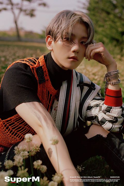 Baekhyun mở hàng cho concept photo của SuperM